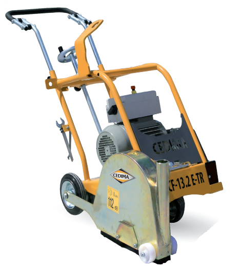 132TR.png CEDIMA CF-13.2 E-TR elektrischer Fugenschneider für den Trockenschnitt Ø 350 mm - Image 1