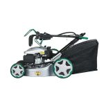 Benzin Rasenmäher – 3PS | 46cm Schnittbreite | 60L Fangkorb | Antrieb | E-START-Neu - Image 6