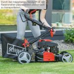Rasenmäher MS225-53E Scheppach – E-Start | Radantrieb | 7PS | 53cm Schnittbreite | 65 Liter Fangkorb – Bild 8