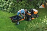 STIHL Rasentraktor RT 5097 Winterpaket mit Schneeschild und Schneeketten – Modell 2025-Neu - Image 3