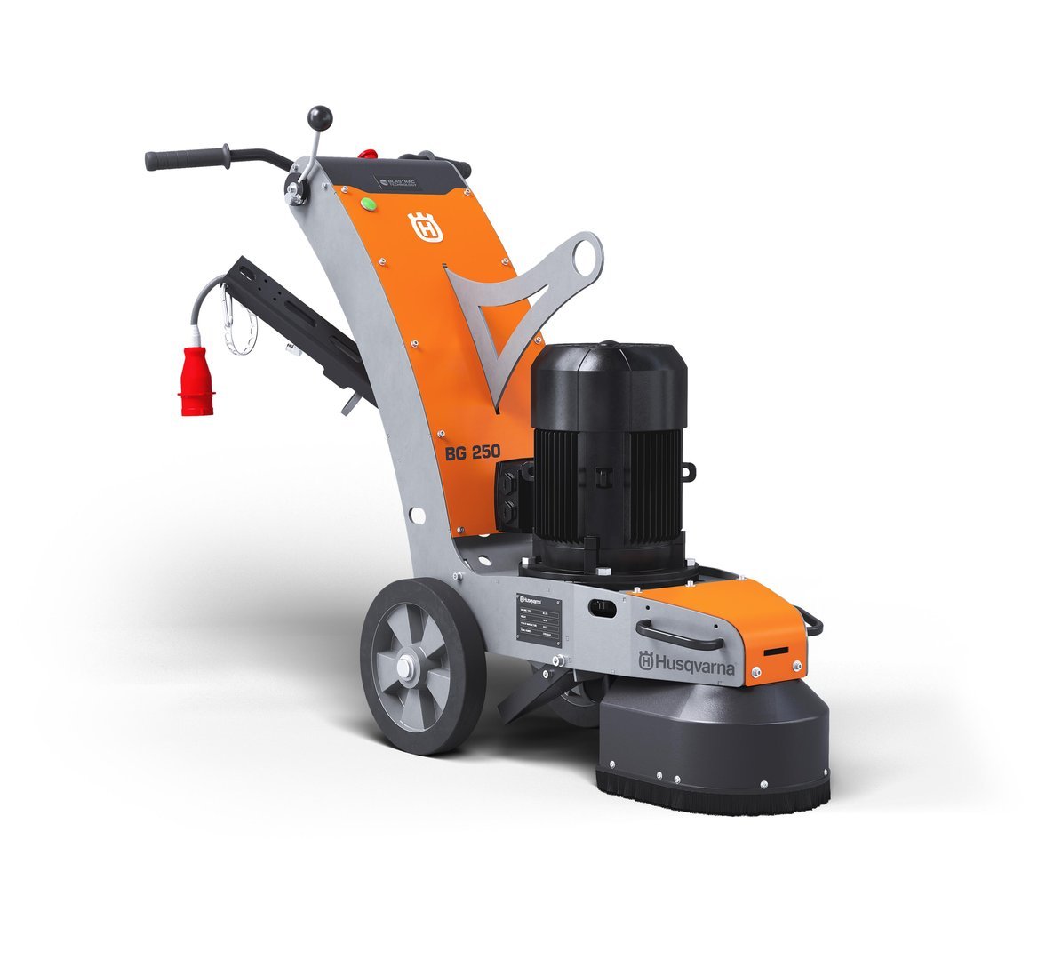 BG250.jpg HUSQVARNA-BLASTRAC BG 250 (400 V) | Schleifmaschine | Vorführgerät mit Scheibe – Bild 1
