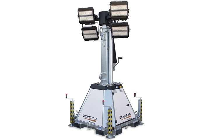 CTF-10-Hero-Mast-Down-1.jpg PRAMAC-Generac CTF 10 elektrischbetriebener Lichtmast - Image 1