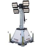 PRAMAC-Generac CTF 10 elektrischbetriebener Lichtmast