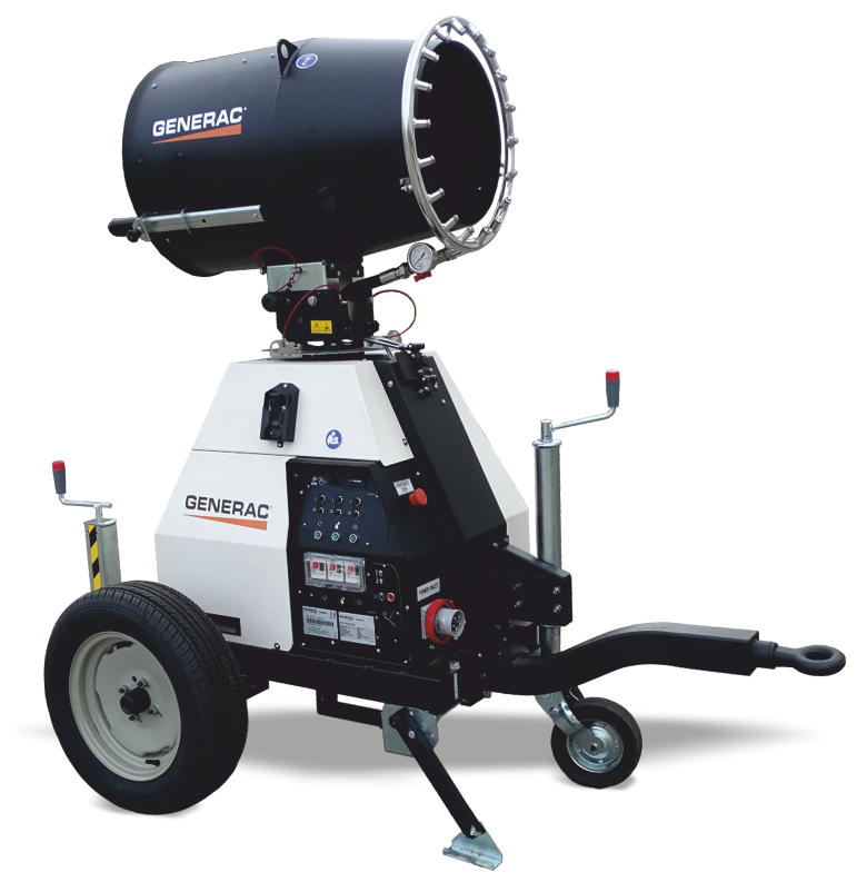 DF4500.png GENERAC Dust Fighter DF 4500 elektrischbetriebenes Staubbindesystem - Image 1