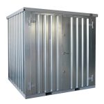 Lagercontainer 2×2 Meter Galvanisiert Doppeltür Kurze Seite-Neu