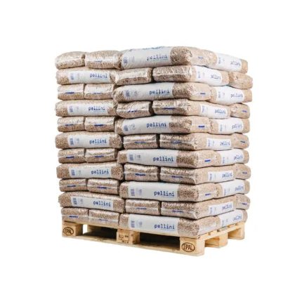 Pellini Holzpellets ENplus A1 – 990 kg Palette (66 × 15 kg) Premium-Pelletbrennstoff für Heizung