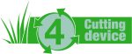 Efco Aufsitzmäher Rider Zephyr 72/13 H 4in1 - Image 4
