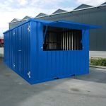 Bar Container 3×4 XL Meter Blau RAL 5015 – Bild 3