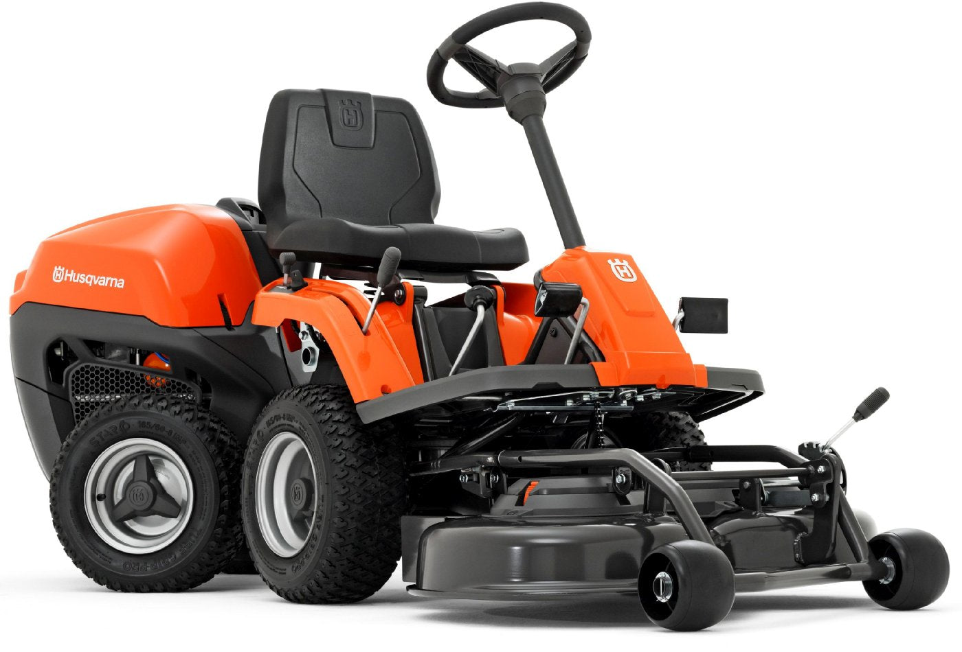 Husqvarna_R_115C_20190324_1800x1800_3a1f3b6d-3a3e-465e-8296-b23e459f6aee.jpg Husqvarna Frontmäher R 115C inkl. Mähdeck Combi 95 – Modell 2022 - Image 1