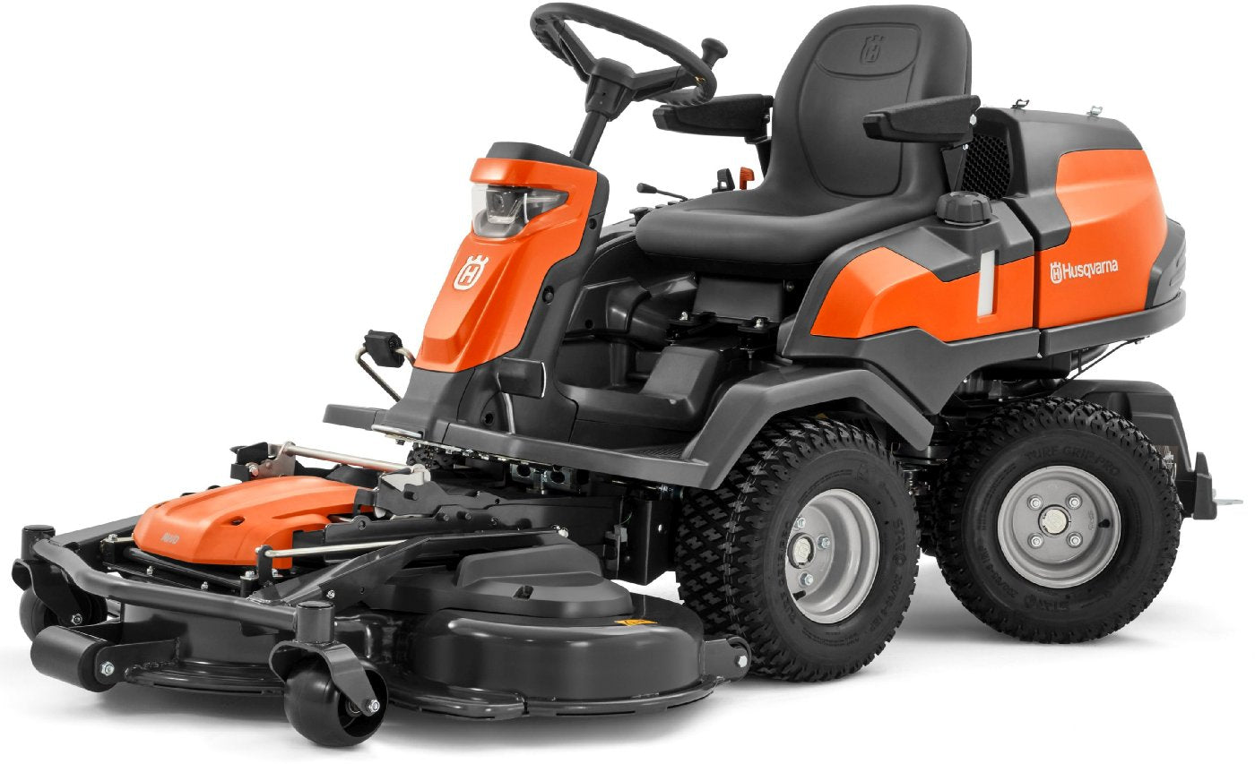 Husqvarna_R_420TsX_AWD_20190213_1880f11c-da0a-426b-8549-2377c41f26db.jpg Husqvarna Profi Allrad-Frontmäher R 420TsX AWD Grundgerät ohne Mähwerk - Image 1