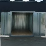 Lagercontainer 3×2 Meter Galvanisiert Doppeltüren Kurze Seite - Image 5