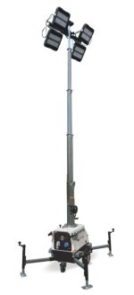 PRAMAC-Generac Linktower T4 UFO elektrischbetriebener Lichtmast – Bild 2
