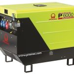PRAMAC P 6000 TYA AVR dieselbetriebener Stromerzeuger 230-400 V | 6,9 kVA (E-Starter)