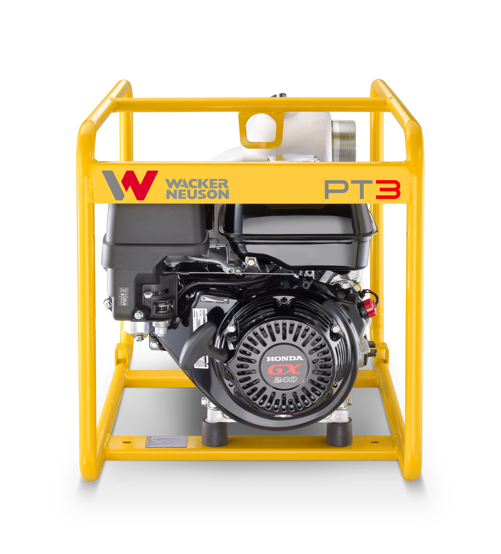 PT3A.png WACKER NEUSON PT3A benzinbetriebene Schmutzwasserpumpe - Image 1