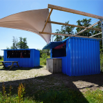 Bar Container 3×4 XL Meter Blau RAL 5015 – Bild 6