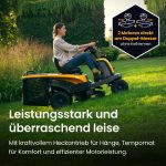 Stiga Akku-Aufsitzmäher Swift 372e mit 4 x 5 Ah Akkus und 1 x Ladegerät – Bild 12
