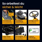 Stiga Akku-Aufsitzmäher Swift 372e mit 4 x 5 Ah Akkus und 1 x Ladegerät – Bild 13