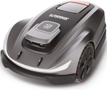 Sunseeker kabelloser Mähroboter Elite X5 - für große Rasenflächen mit Allradantrieb