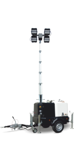 PRAMAC-Generac IQ PRO HYBRID diesel-/batteriebetriebener Lichtmast – Bild 2