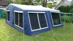 Zeltanhänger OUTDOOR L, inkl Vorzelt und Bordwanderhöhung