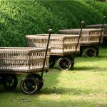 Gartenwagen mit Rädern