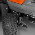 HUSQVARNA TC 242 T mit Schneeschild 120Plus & Gartentraktoren Anhänger 275 – Bild 9
