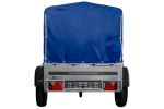 Anhänger 150 KIPP 150×106 cm [mit blauer Hochplane, Hochspriegel und Stützrad]-Neu - Image 11