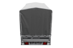 Anhänger 264×125 UNITRAILER FORCE 264 KIPP ungebremst mit H-1100 Rahmen und grauer Plane-Neu - Image 7