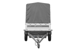 Anhänger 264×125 UNITRAILER FORCE 264 KIPP ungebremst mit H-1100 Rahmen und grauer Plane-Neu - Image 9