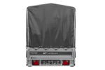 Anhänger 264×125 UNITRAILER FORCE 264 KIPP ungebremst mit H-1100 Rahmen und grauer Plane-Neu - Image 3
