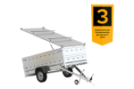 Anhänger GARDEN TRAILER 264 KIPP mit Bordwandaufsatz und Aludeckel-Neu - Image 4