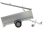 Anhänger GARDEN TRAILER 264 KIPP mit Bordwandaufsatz und Aludeckel-Neu - Image 8