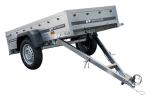 Kipp Anhänger Garden Trailer 200 KIPP mit Laubgitteraufsatz, Hochplane, Hochspriegel und Stützrad-Neu – Bild 18