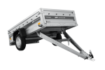Autotransportanhänger 230×125 UNITRAILER FORCE 230 KIPP mit BIS-Seitenwänden, H-800-Rahmen und blauer Plane-Neu – Bild 22