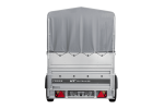 Autotransportanhänger 230×125 UNITRAILER FORCE 230 KIPP mit BIS-Seitenwänden, H-800-Rahmen und grauer Plane-Neu - Image 4