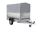 Autotransportanhänger 230×125 UNITRAILER FORCE 230 KIPP mit BIS-Seitenwänden, H-800-Rahmen und grauer Plane-Neu - Image 10