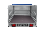 Autotransportanhänger auf Federn 230×125 UNITRAILER FORCE 230/R KIPP mit BIS-Seitenwänden, H-0-Rahmen und blauer Plane-Neu - Image 13