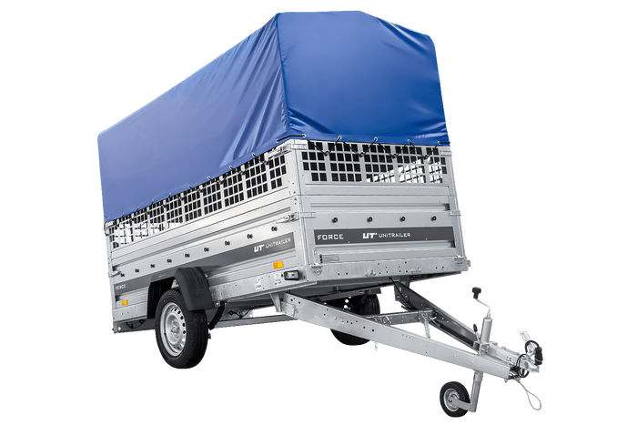 ger_pm_Autotransportanhanger-auf-Federn-264x125-UNITRAILER-FORCE-264-R-KIPP-mit-Gitterwanden-H-800-Rahmen-und-blauer-Plane-16208_9.png Autotransportanhänger auf Federn 264×125 UNITRAILER FORCE 264/R KIPP mit Gitterwänden, H-800 Rahmen und blauer Plane-Neu - Image 1