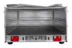 Autotransportanhänger auf Federn 264×150 UNITRAILER GARDEN 265/R KIPP mit BIS-Seitenwänden, H-0-Rahmen und grauer Plane-Neu - Image 6