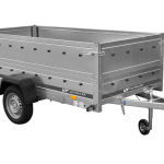 B Führerschein Anhänger GARDEN TRAILER 264 KIPP mit Bordwandaufsatz und Stützrad-Neu
