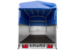 Einachsanhänger 200×125 UNITRAILER GARDEN 201 KIPP mit BIS-Seitenwänden, H-800-Rahmen und blauer Plane-Neu - Image 13