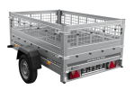Einachsanhänger 200×125 UNITRAILER GARDEN 201 KIPP mit Gitterseitenwänden-Neu – Bild 6
