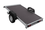 Einachsanhänger 230×125 UNITRAILER FORCE 230 KIPP mit Gitterseitenwänden, H-800 Rahmen und grauer Plane-Neu - Image 14