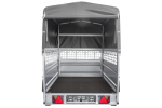 Einachsanhänger 230×125 UNITRAILER FORCE 230 KIPP mit Gitterseitenwänden, H-800 Rahmen und grauer Plane-Neu - Image 7