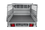 Einachsanhänger 230×125 UNITRAILER FORCE 230 KIPP mit Gitterwänden, H-0-Rahmen und grauer Plane-Neu - Image 11