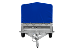 Einachsanhänger 230×125 UNITRAILER FORCE 230 KIPP mit H-800 Spriegel und blauer Plane-Neu – Bild 9