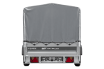 Einachsanhänger 230×125 UNITRAILER FORCE 230 KIPP mit H-800 Spriegel und grauer Hochplane-Neu - Image 7