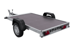 Einachsanhänger 230×125 UNITRAILER FORCE 230 KIPP mit H-800 Spriegel und grauer Hochplane-Neu - Image 13
