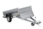 Einachsanhänger 230×125 UNITRAILER FORCE 230 KIPP mit H-800 Spriegel und grauer Hochplane-Neu - Image 15