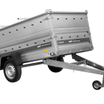Einachsanhänger 264×125 UNITRAILER FORCE 264 KIPP mit BIS-Seitenwänden und Aluminiumabdeckung-Neu